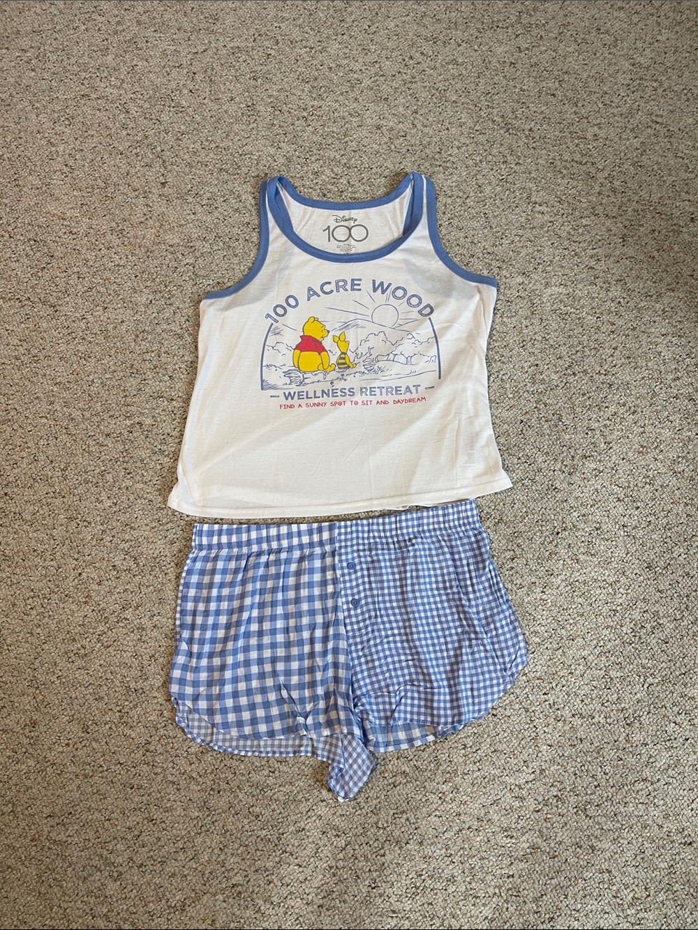 Disney 100 Winnie the Pooh Women’s Pajamas Set